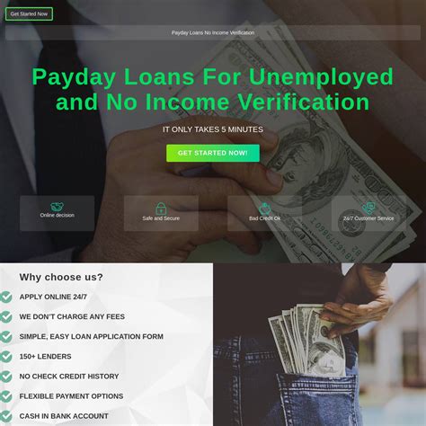 No Income Verification Payday Loans